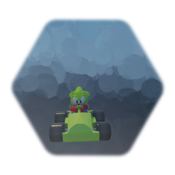Illy sonic in a go Kart
