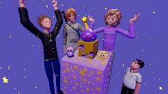 Raining stars Impy statue