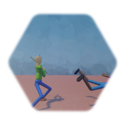 Kayden Fighters: The New Dimension - Baldi Vs. Grubhub Guy