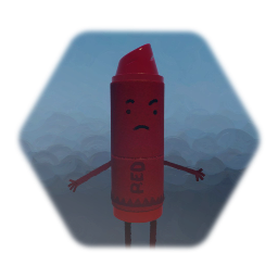 Red crayon