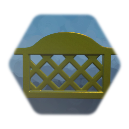 Fancy Latticework Window