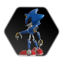Modern Metal Sonic CGI Model Version 1.6