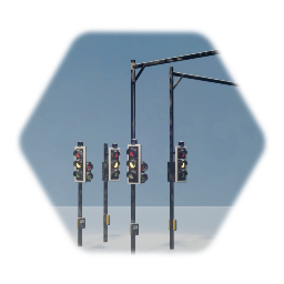 UK Traffic Light Set