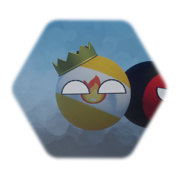 Saranda and eskelfquia|Countryballs oc