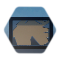 Broken mirror