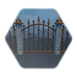 Bronze Border Fence