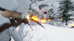 WWII snow battle
