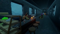 Equine Express: Dining car