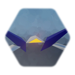 More and less detailed Arwings from the original Starfox