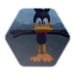 Daffy duck from Five nights at looney tunes