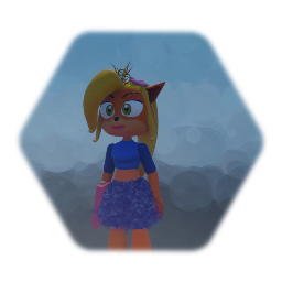 Coco Bandicoot-Blue costume(with HP)