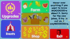 Farmington Home Menu