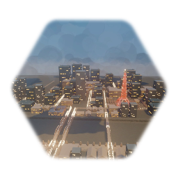 City destruction test template