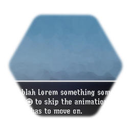 Extendable Undertale Style Dialogue Box