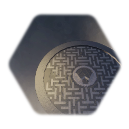 Manhole Cover Remix (Paint)