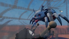 @KadenMinecraft09 gets attacked by a Female Anime Spider
