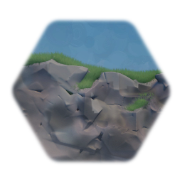 Grassy Cliff Face