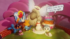 Alles Gute zum Geburtstag ... just a scene for a greeting card