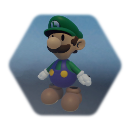 3D Paper Luigi