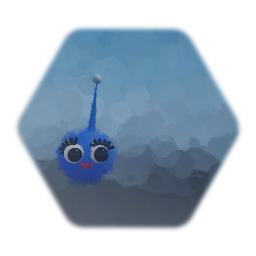 Blue imp