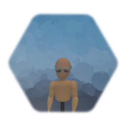 Joey the training dummy