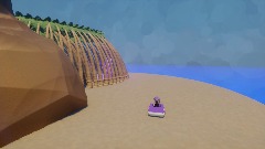 Lucinia Meta runner racing 3 hub world