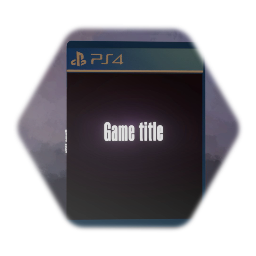 PS4 game case