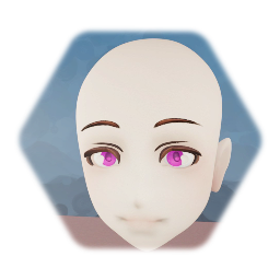 性別不明／唇薄め・つり目