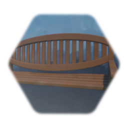 Park Bench Curved 2