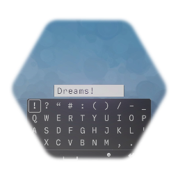 Keyboard (Type and Save Text to Variables)