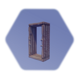 Wooden Doorframe - TCWW013