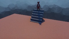 Furry Falls down the stairs