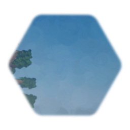 Realistic rainforest tree