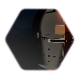 #CUAJ-Renaissance Faire (Black Knight's Helmet-TJoeT1)