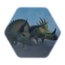 Triceratops & Styracosaurus