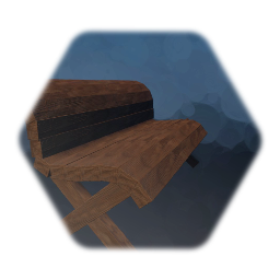 Wooden bench 003