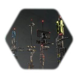 Cyberpunk Tower Examples | JG