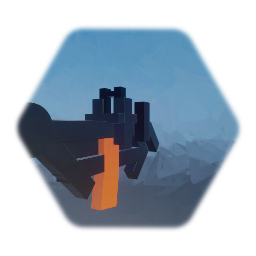 Assault Rifle Supressed W/Scope