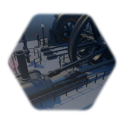 CO - Cast Iron Steam Engine With AC Generator V.5 | 2022-09-24