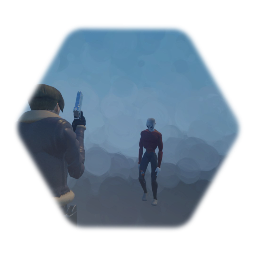 Remake Leon Re4 Puppet/with Combat logic