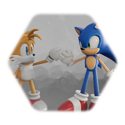 Remezcla de Modern Sonic The Hedgehog CGI Rig Version 2.12