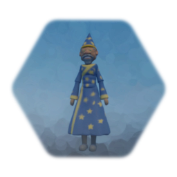 Elder Wizard - Starcloak - Bearded