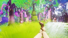 Rick & Morty Zombie's - Outside Space Garden challenge! 18+