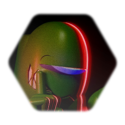 Friday Night Funkin V4 Green imposter