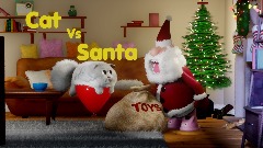 Cat vs Santa