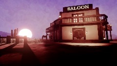 Saloon Bar with props
