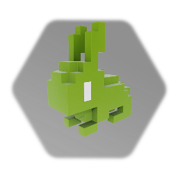 Terraria - Emerald Bunny Voxel