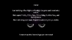 VAs Needed! (FNAF Game)