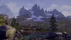 Monte Fitz Roy Realism Study