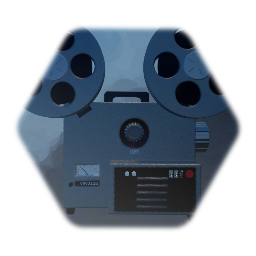 Super 8 film projector